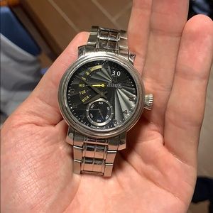 accutron by bulova stainless steel watch